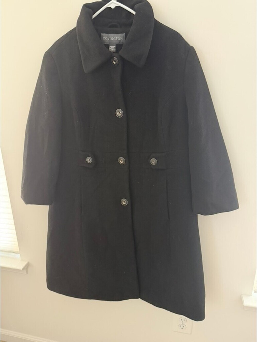 Women's Covington Black Peacoat Size 1X